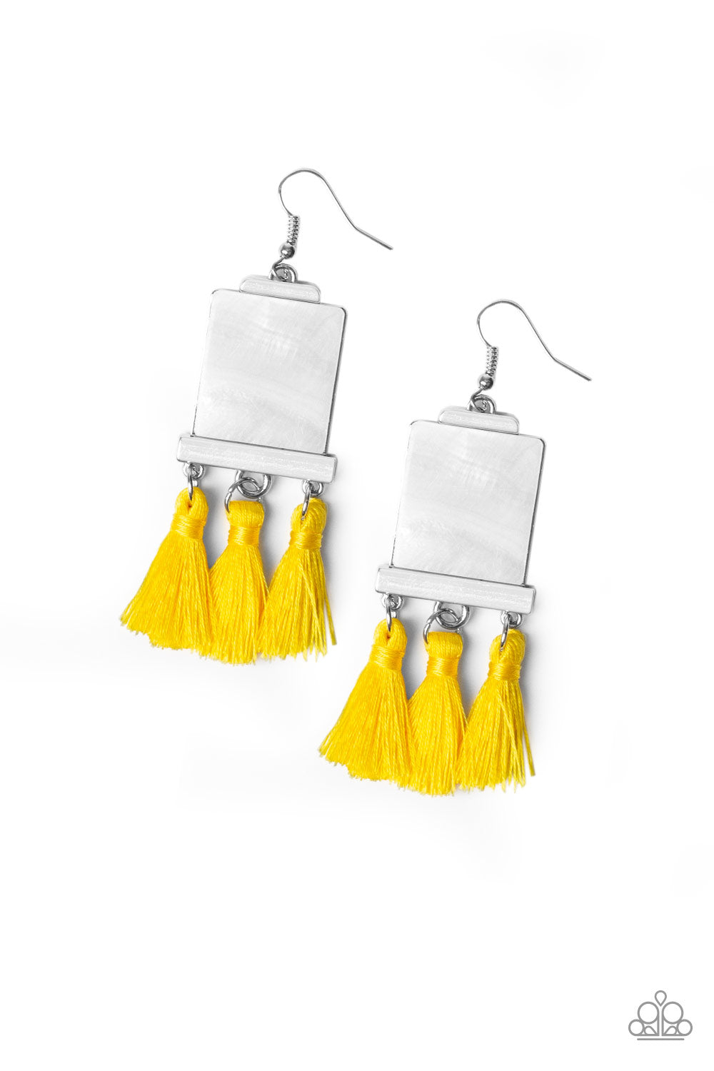 Amazon.com: comfortlying Dangling Earrings for Women Tassel Sector Metal  Simple Statement Fashion Gifts Birthday (Color : Yellow) : Clothing, Shoes  & Jewelry